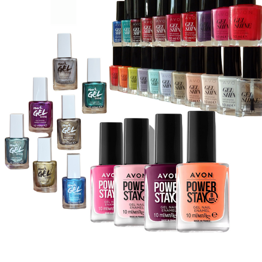 Avon Gel Shine Nail Enamel (mark., Power Stay, or Avon True)