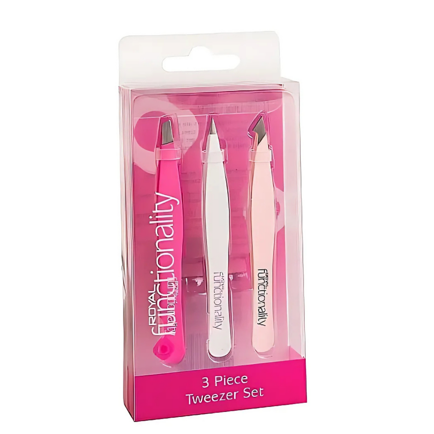 Royal Functionality 3 Piece Tweezer Set