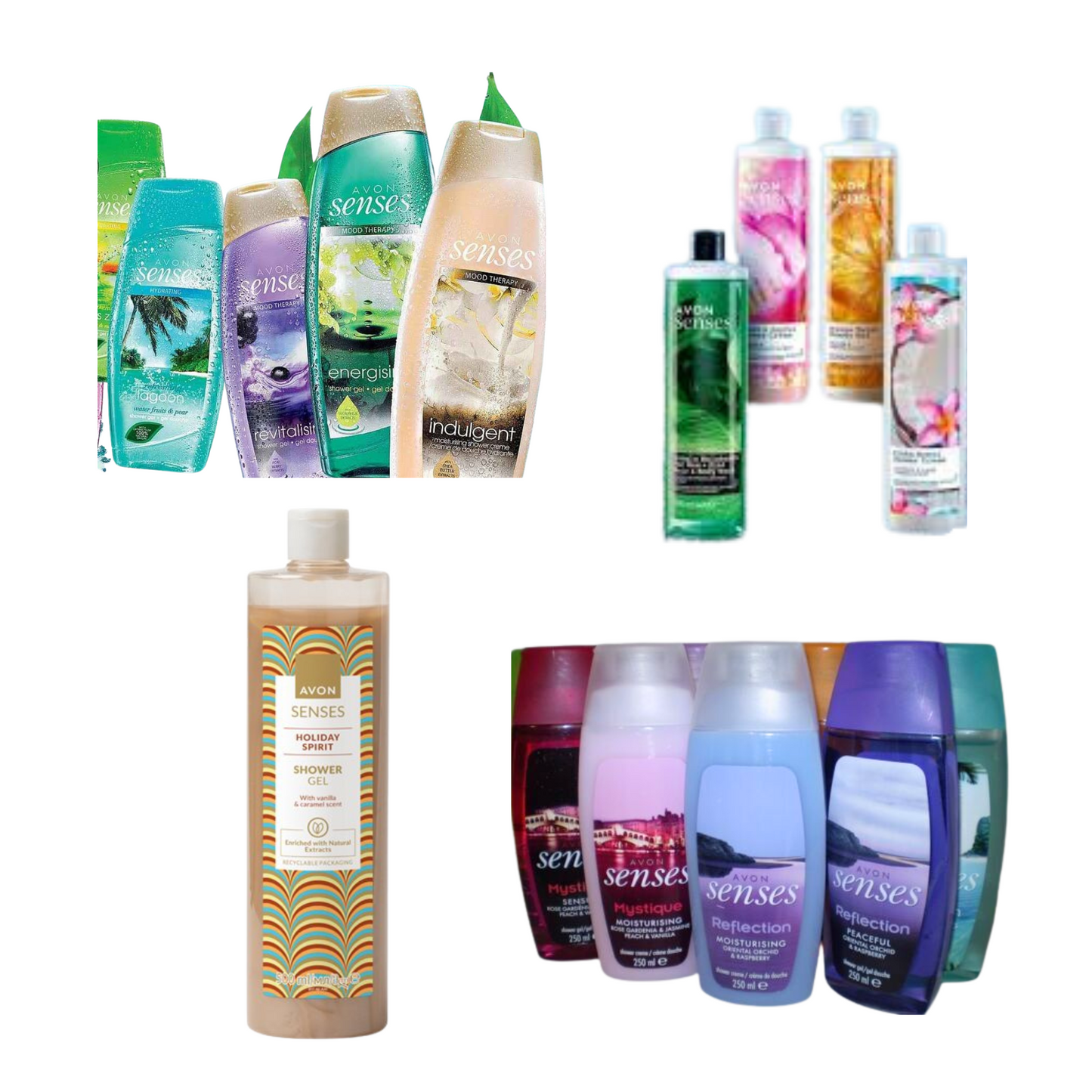 Avon Senses Shower Gels and Shower Creme