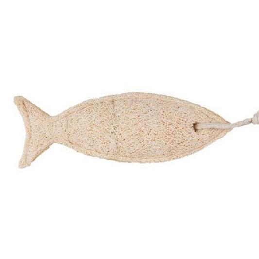 Fish Shaped Loofah ~ Natural Exfoliating Scrubber