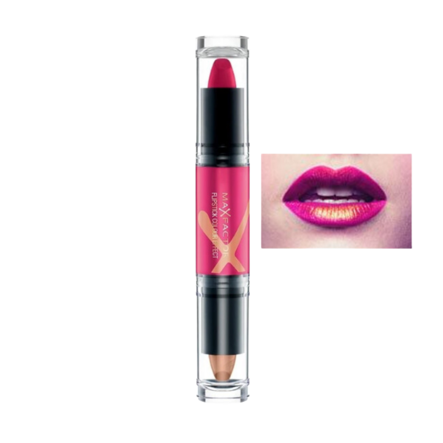 Max Factor Flipstick Colour Effect - Folky Pink