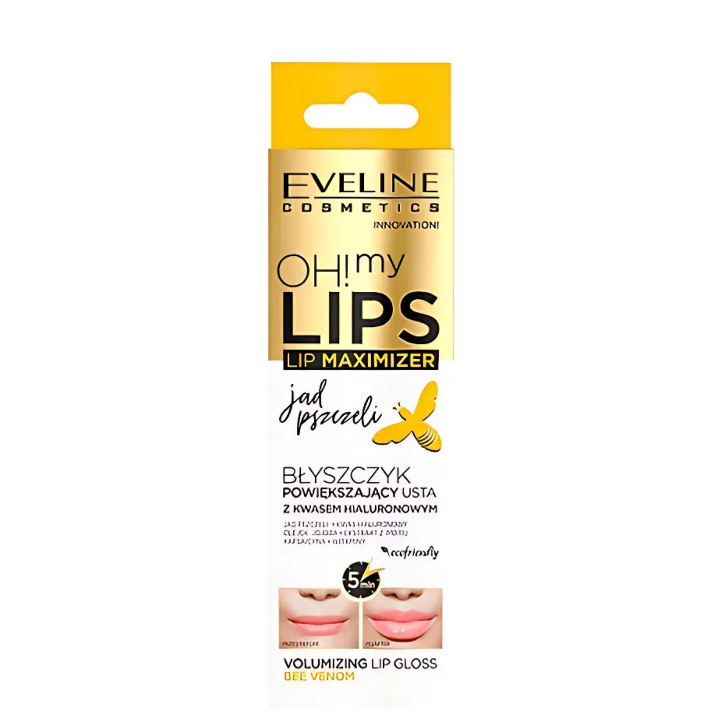 Eveline Oh My Lips Lip Maximiser Volumising Lip Gloss  ~ Bee Venom