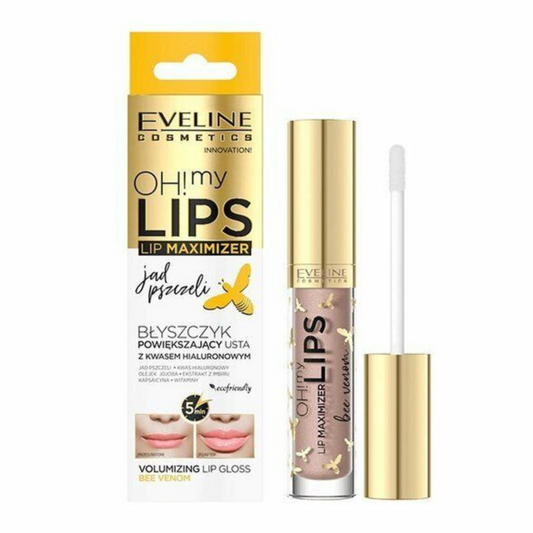 Eveline Oh My Lips Lip Maximiser Volumising Lip Gloss  ~ Bee Venom